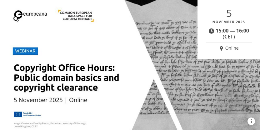 Read more about the article Copyright Office Hours: Public domain basics and copyright clearance